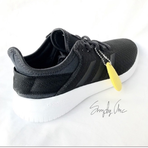 NWT Adidas QT Flex cloudfoam sneakers black - Picture 5 of 7